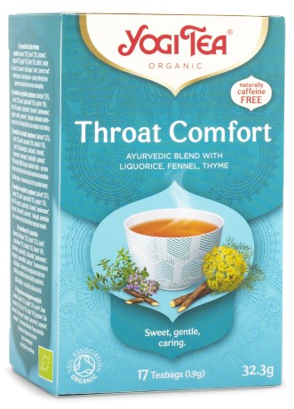 Yogi Tea Throat Comfort, Elintarvikkeet - Yogi