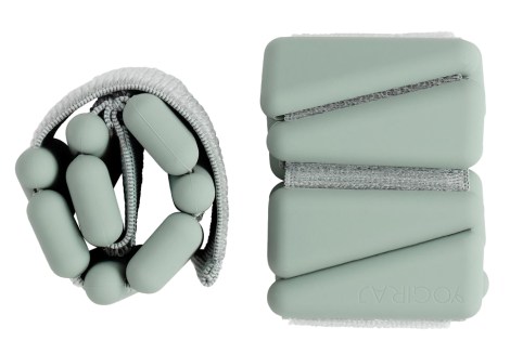 Pienoiskuva Yogiraj Ankle/Hand Weights Kit, 0,45 kg, Sage Green