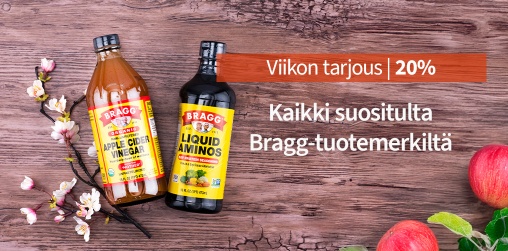 Viikon tarjous | Koko Bragg -valikoima 20 %