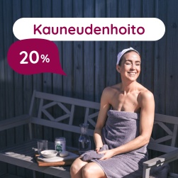 Kauneudenhoito 20 %