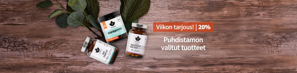 Viikon diili! Puhdistamon valitut tuotteet