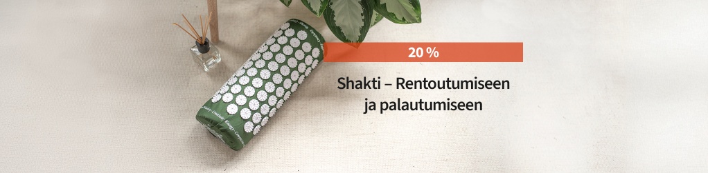 20 % koko Shaktin valikoimasta