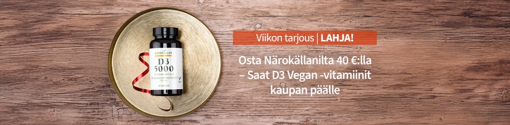 Osta Nrokllan-tuotteita 40 :lla, saat lahjan