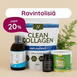 Ravintolisi� jopa 20 %