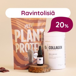 Ravintolisi� 20 %