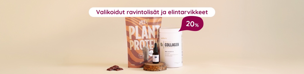 Valikoidut ravintolis�t 20 %