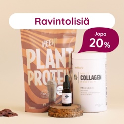 Ravintolisi� ja elintarvikkeita jopa 20%