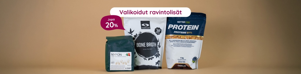 Valikoidut ravintolis�t jopa 20 %