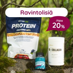 Ravintolisi� jopa 20 %