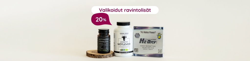 Valikoidut ravintolis�t 20 %