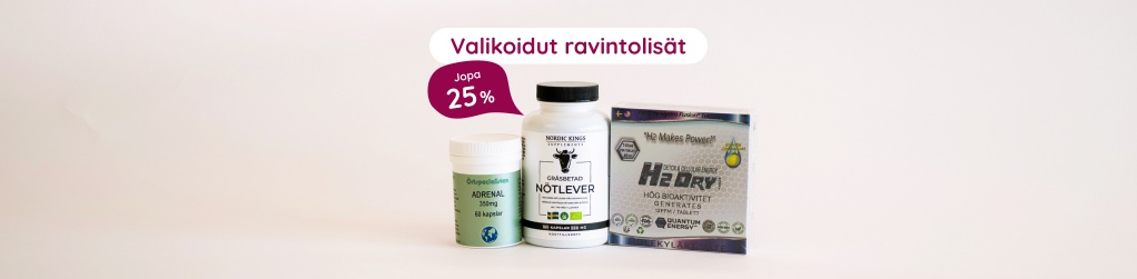 Valikoidut ravintolis�t jopa 25 %