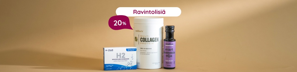 Valikoidut ravintolis�t 20 %