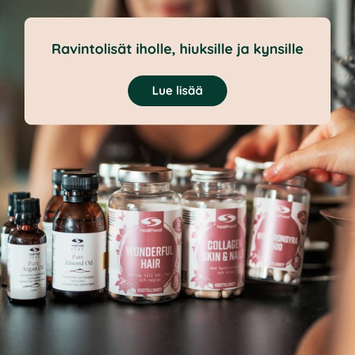 Artikkeli: Lis�ravinteet hiuksille, iholle ja kynsille