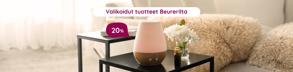 Valikoidut tuotteet Beurerilta 20 %
