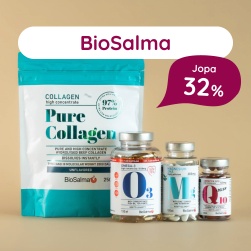 BioSalma jopa 32%
