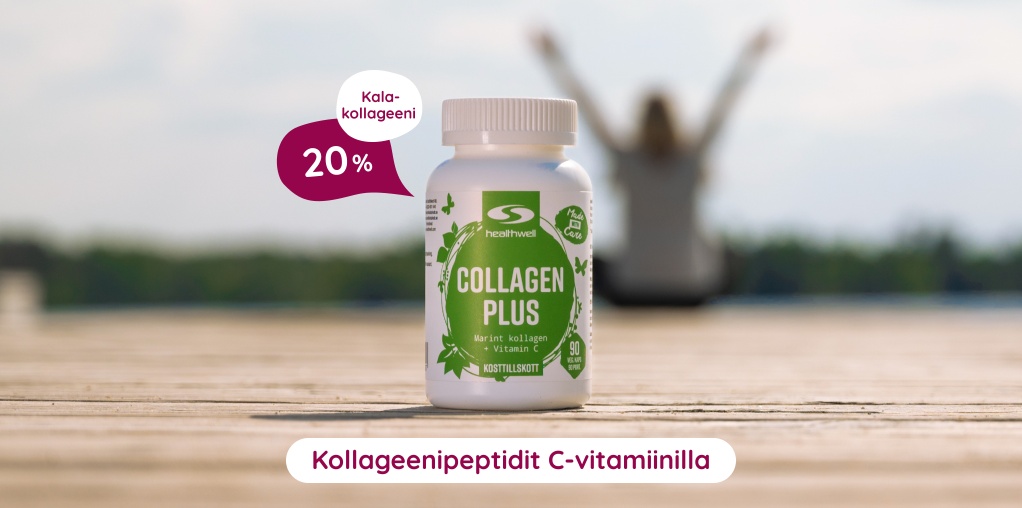 Kollageenipeptidit C-vitamiinilla 20 %