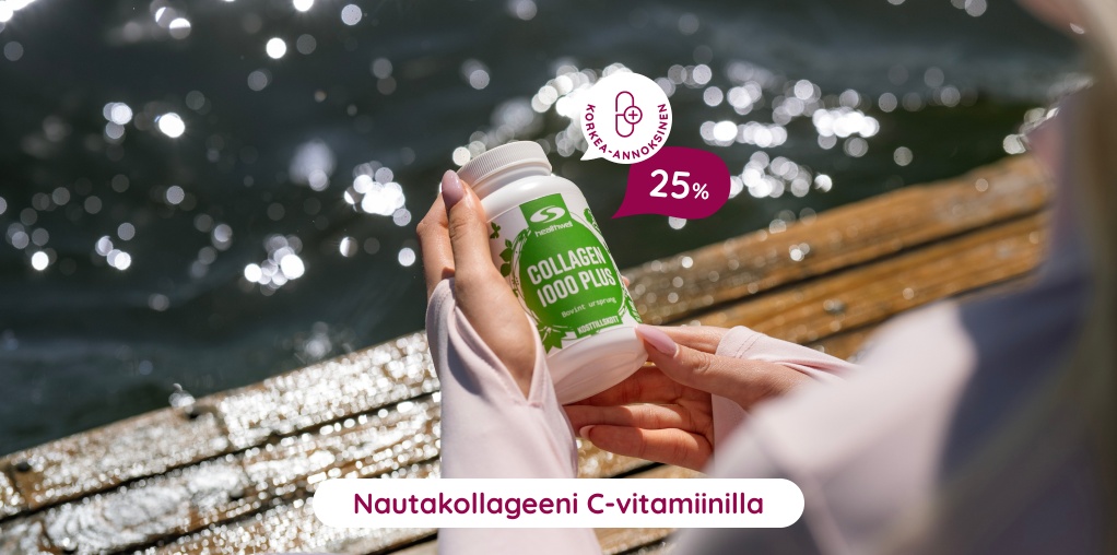 Nautakollageeni C-vitamiinilla 25 %