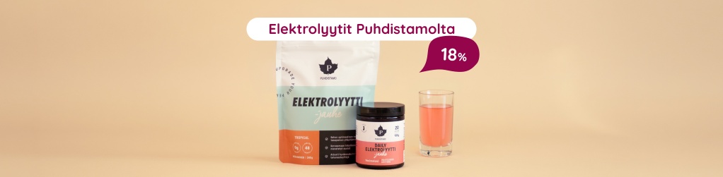 Elektrolyytit Puhdistamolta 18 %