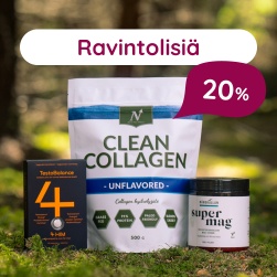 Ravintolisi� 20 %
