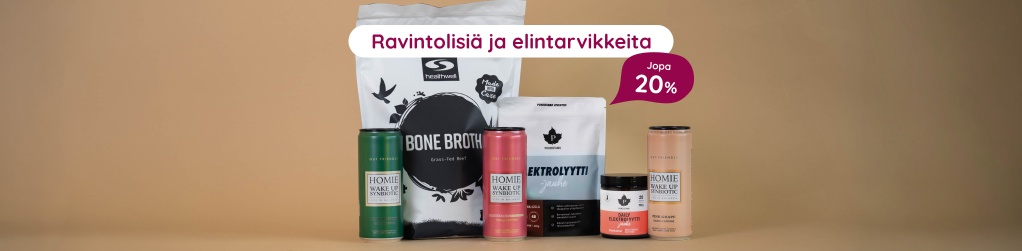 Valikoidut ravintolis�t ja elintarvikkeet jopa 20 %