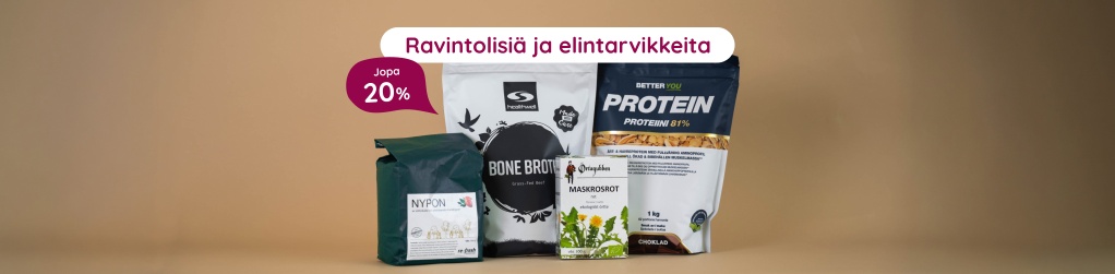 Valikoidut ravintolis�t ja elintarvikkeet jopa 20%