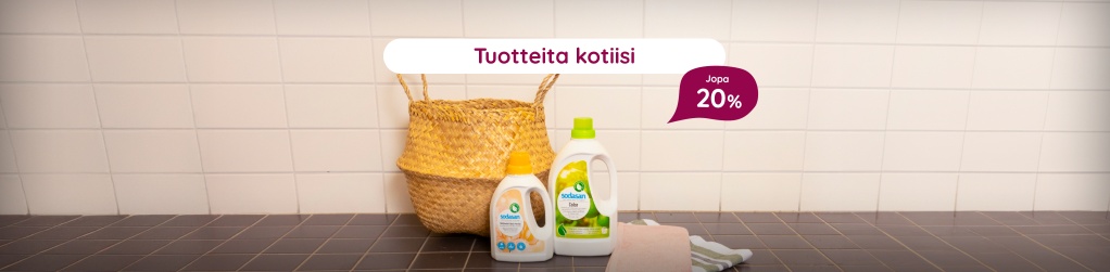 Tuotteita kotiisi jopa 20 %