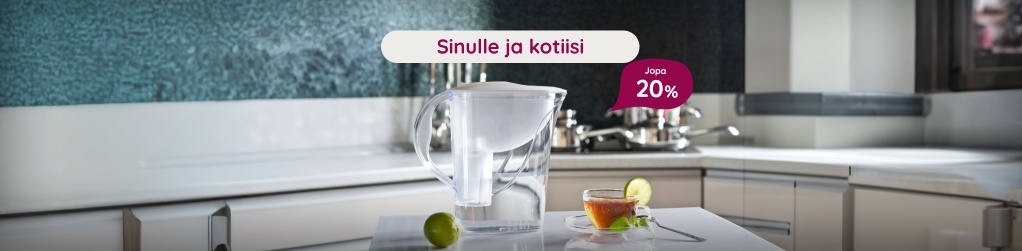 Sinulle ja kotiisi jopa 20 %