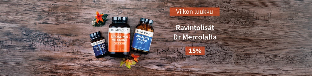 Viikon luukku! 15% alennusta Dr Mercolasta