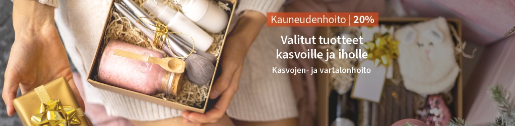 20% alennusta kauneussuosikeista