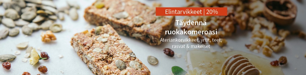 Elintarvikkeet 20%