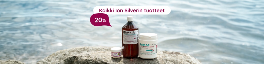 Kaikki Ion Silverin tuotteet 20 %