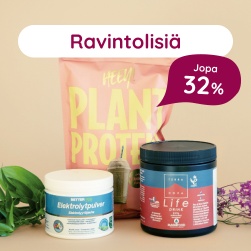 Ravintolisi� Jopa 32 %