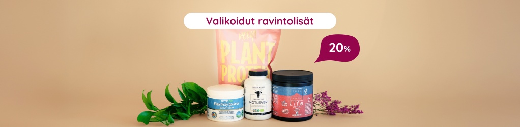 Valikoidut ravintolis�t 20 %