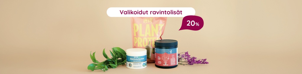 Valikoidut ravintolis�t 20 %