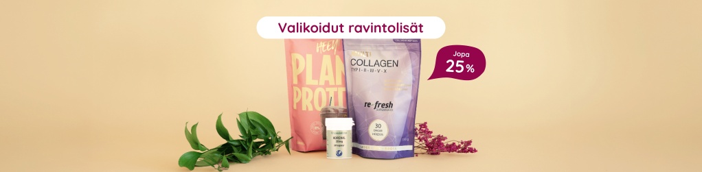 Valikoidut ravintolis�t jopa 25 %
