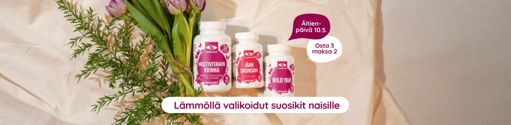 �itienp�iv� 10.5. | L�mm�ll� valikoidut suosikit naisille osta 3 maksa 2