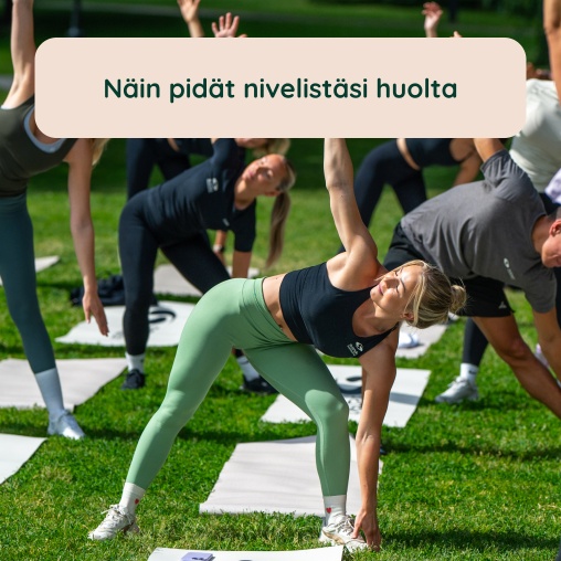 Nin pidt nivelistsi huolta