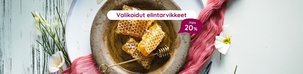 Valikoidut elintarvikkeet jopa 20 %