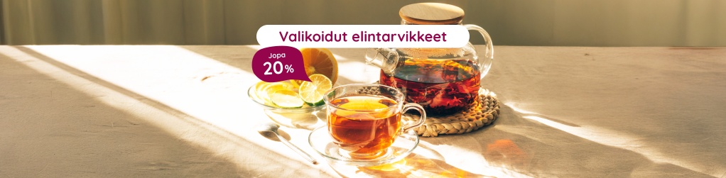 Valikoidut elintarvikkeet jopa 20 %