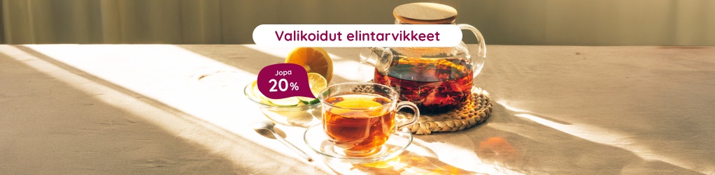 Valikoidut elintarvikkeet jopa 20 %