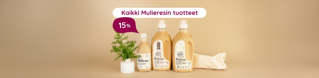 Kaikki Mulieresin tuotteet 15 %