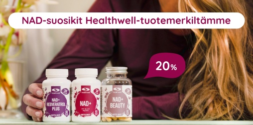 NAD-suosikit Healthwell-tuotemerkilt�mme 20%