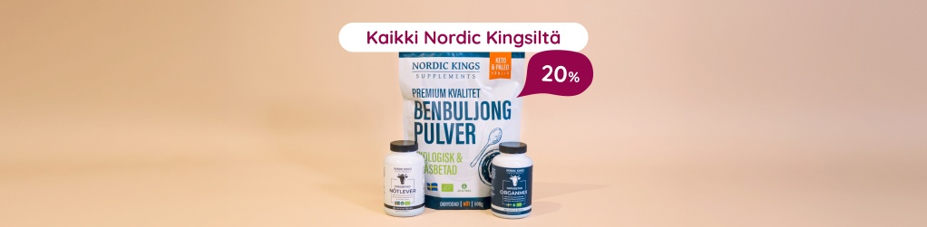 Kaikki Nordic Kingsilt� 20 %