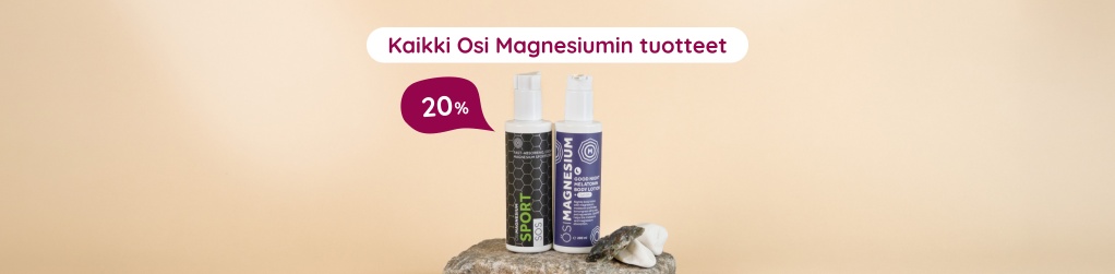 Kaikki OsiMagnesiumin tuotteet 20 %