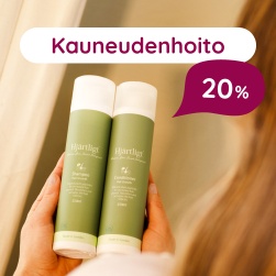 Kauneudenhoito 20 %