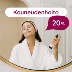 Kauneudenhoito 20 %