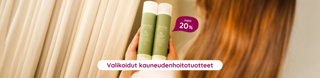 Valikoidut kauneudenhoitotuotteet jopa 20 %