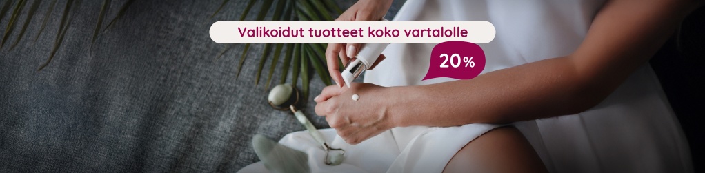 Hoitavaa kauneutta koko keholle 20 %