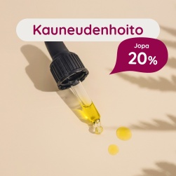 Kauneudenhoito jopa 20 %