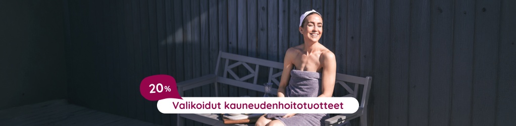 Valikoidut kauneudenhoitotuotteet 20 %